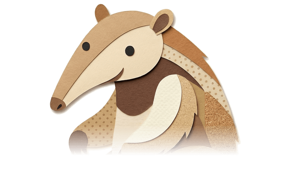 Oso hormiguero, mascota oficial de Munay